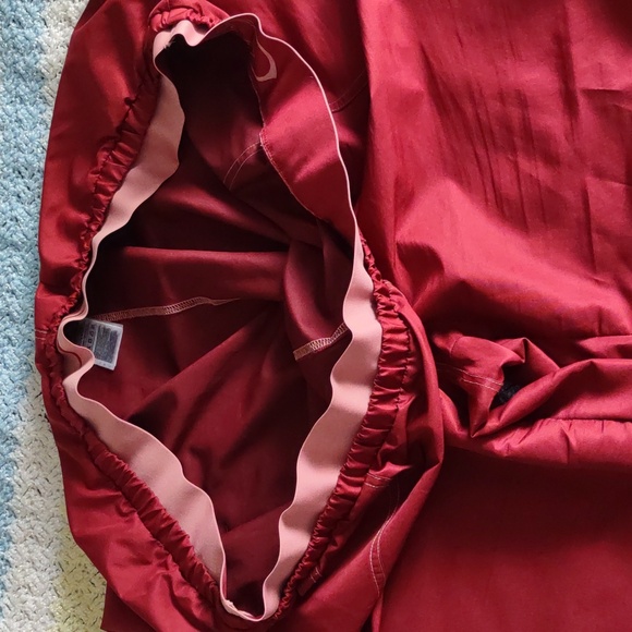 Reebok Cardi B 4X (26-28W) Red Cargo Pocket Windbreaker Jogger Pants - Picture 15 of 15